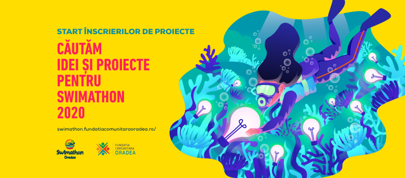 Start înscriere înotători Swimathon Oradea 2020